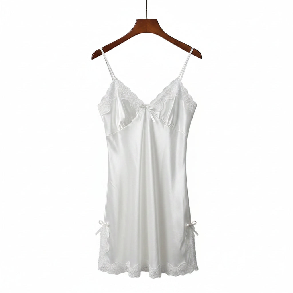 Camisón Romance Lace — Encaje Elegante con Estilo Sensual