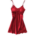 Camisón Crystal Night — Tela Ice Silk con Caída Delicada