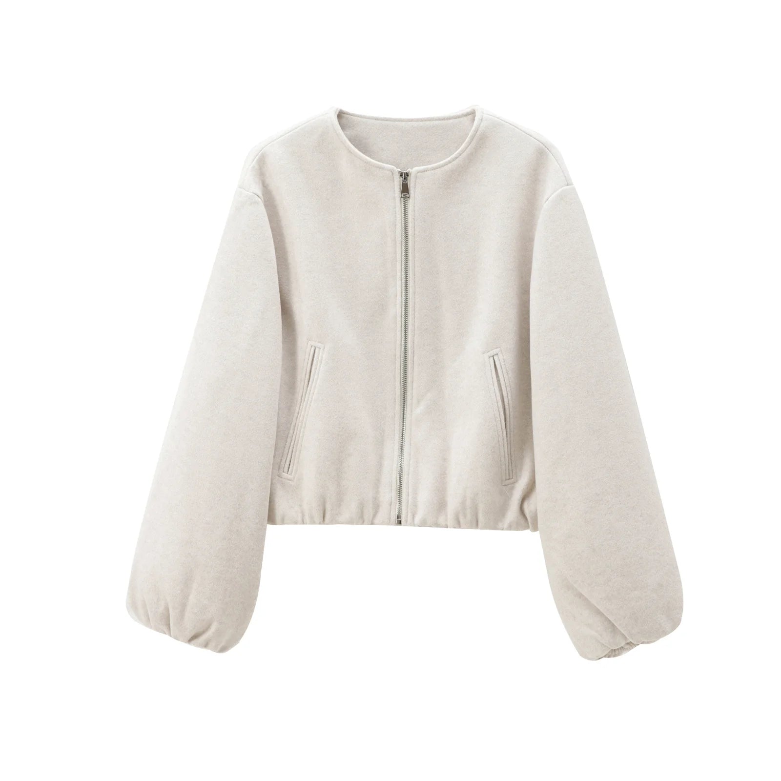 Chaqueta Cherry Pulse — Estilo Streetwear con Corte Cropped Moderno
