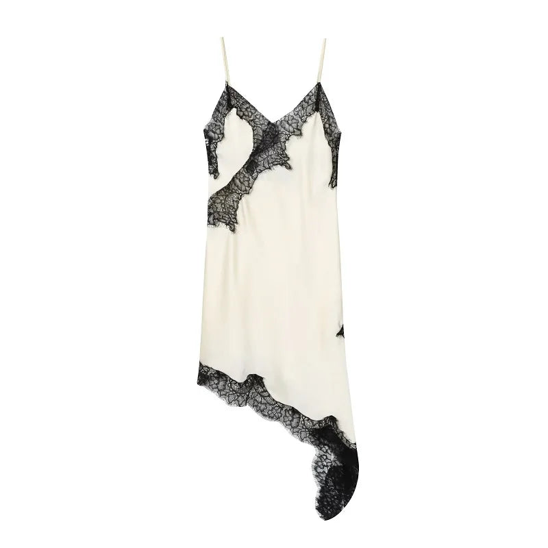 Vestido Ibiza Glow Satin — Mini Brillante con Tirantes Finos
