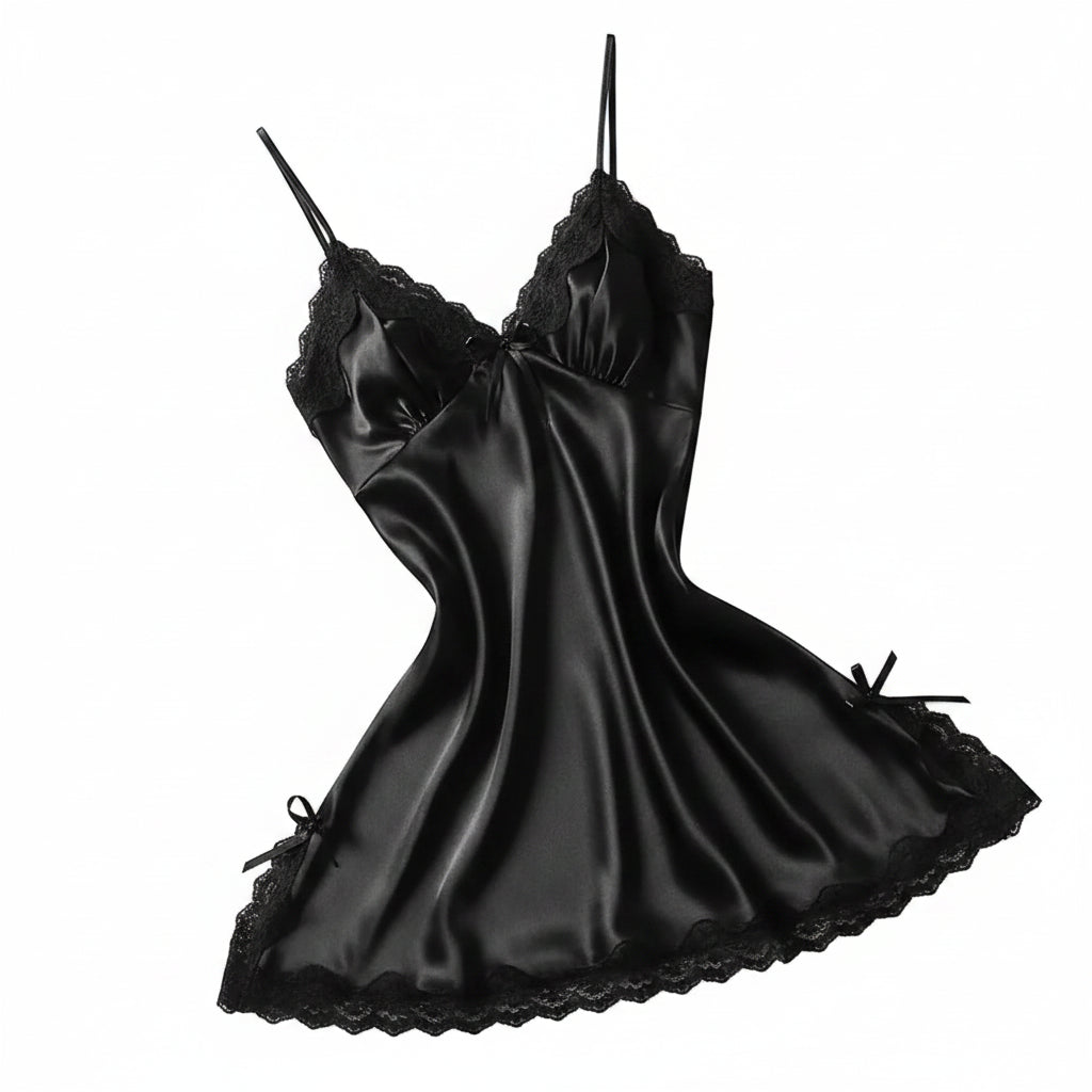 Camisón Romance Lace — Encaje Elegante con Estilo Sensual